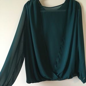 Long sleeved XXL Blouse